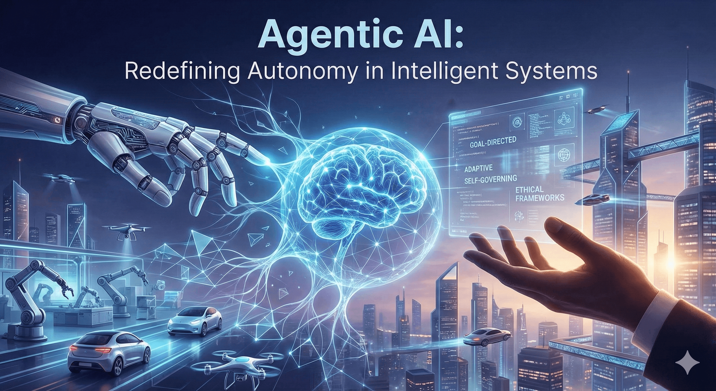 A visual representation of Agentic AI showcasing autonomous systems in action.